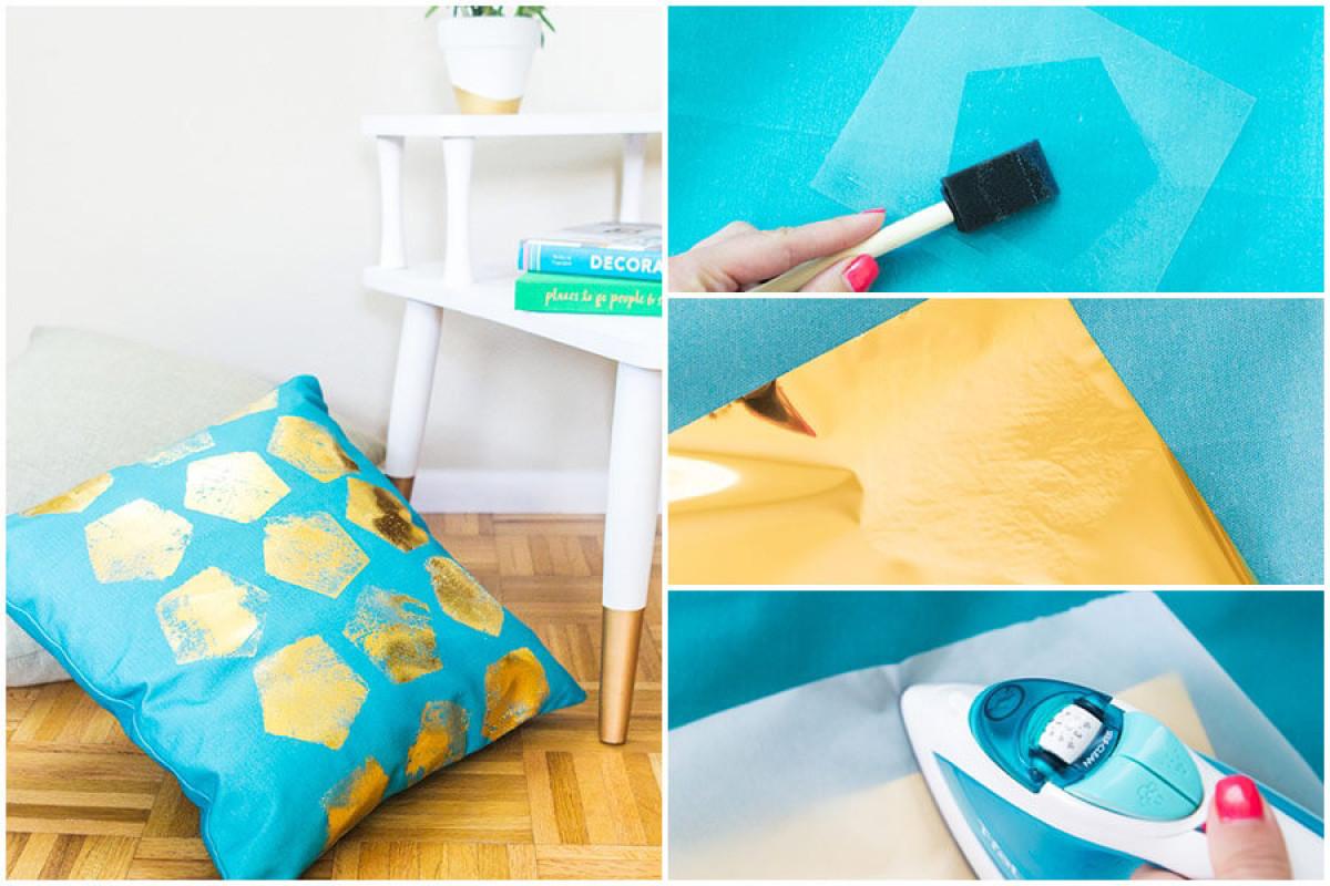 Създайте бляскави и елегантни възглавници за дневната