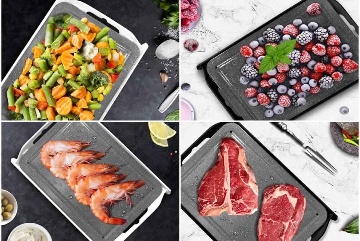 Табла за по-здравословно размразяване на храни