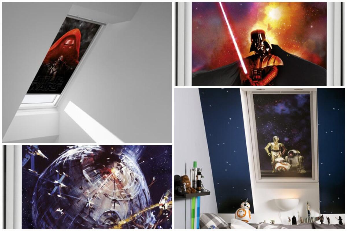 Вълнуващо междугалактическо пътешествие с щорите Star Wars и VELUX