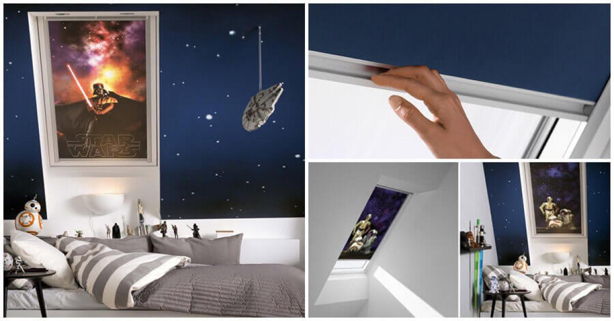 Героите от "Междузвездни войни" оживяват върху затъмнителните щори VELUX