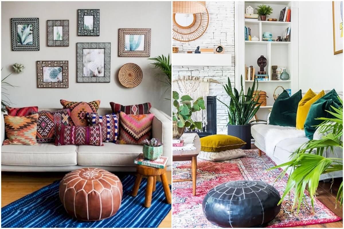 Задължително добавете марокански пуф!