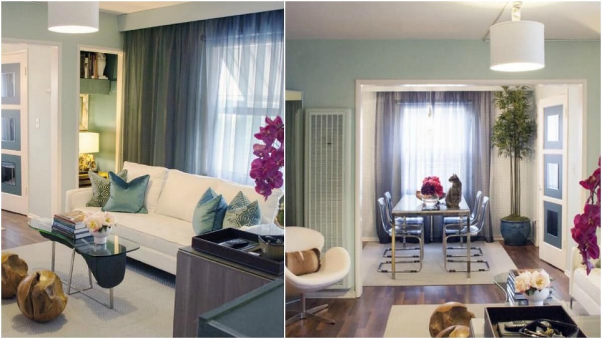 Перфектните дневна и трапезария за едно студио