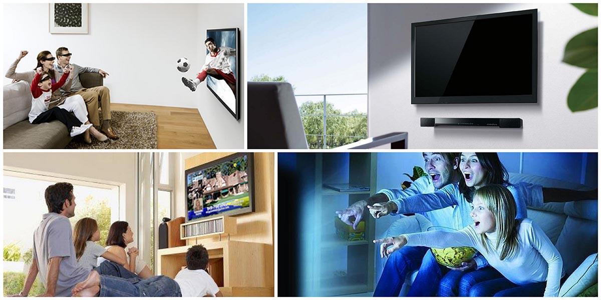 Страхотният телевизор сплотява семейството