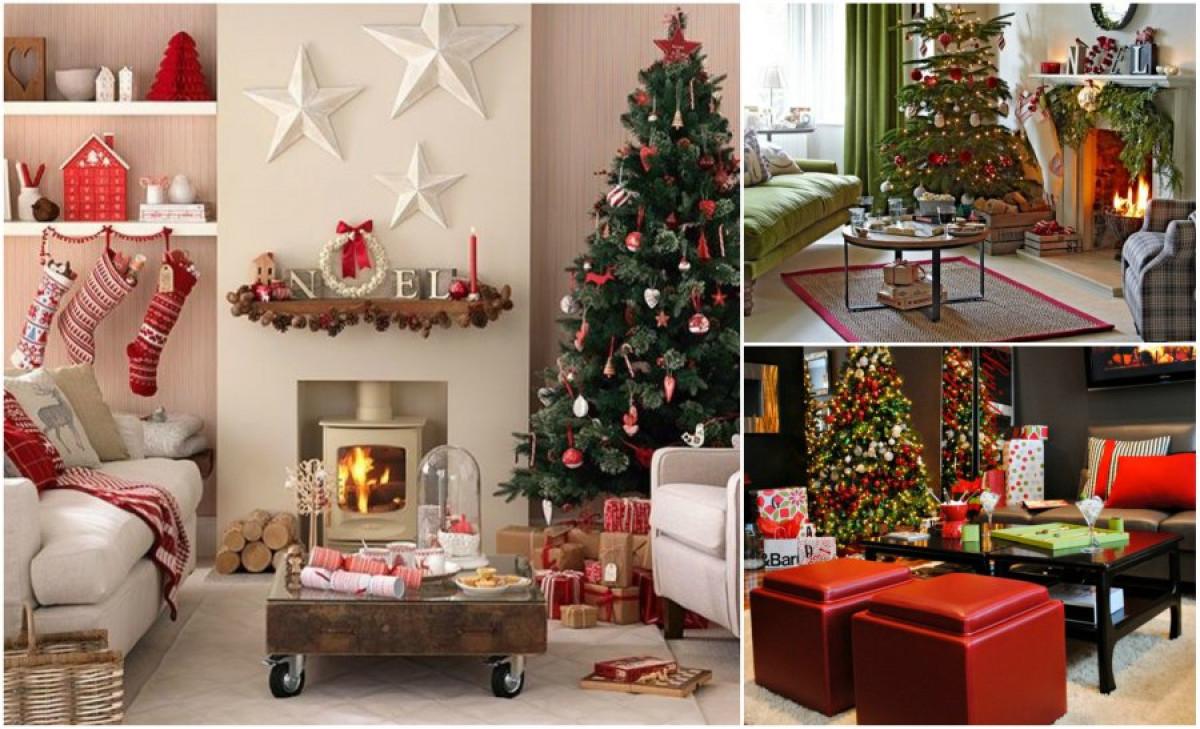 Коледна украса за модерен интериор