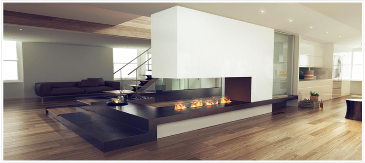 Перфектен лукс с декоративна камина