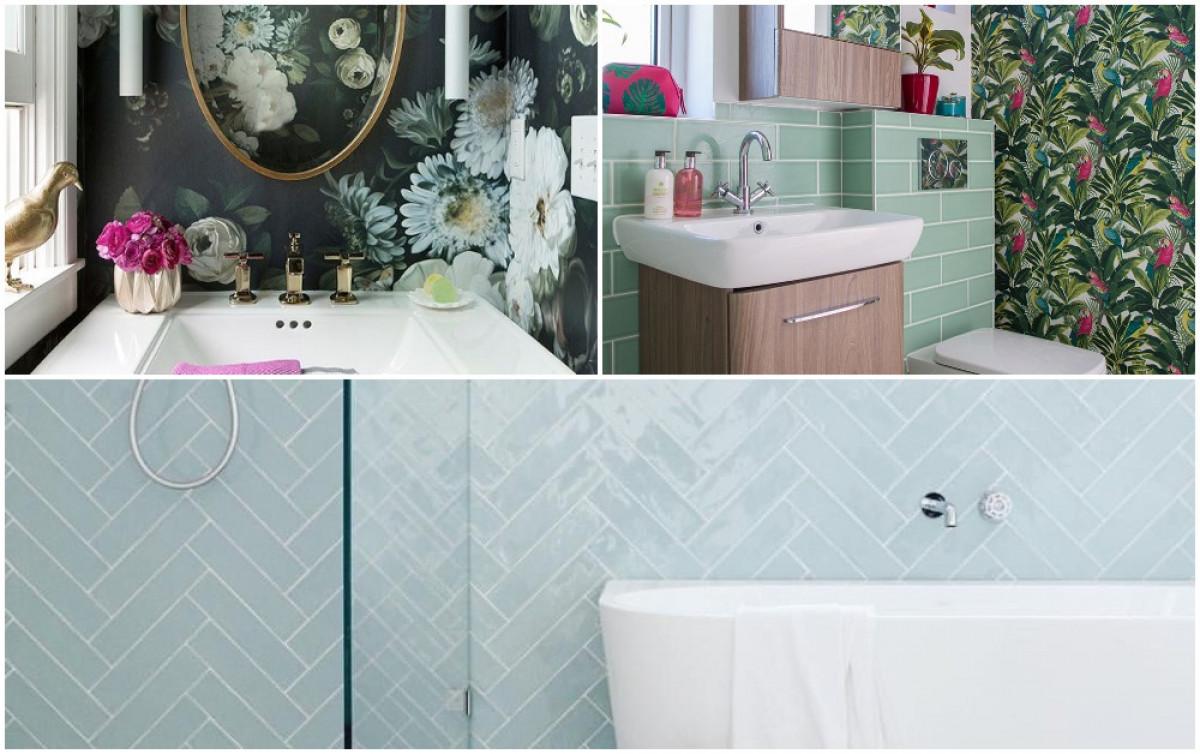 Освежете плочките в банята