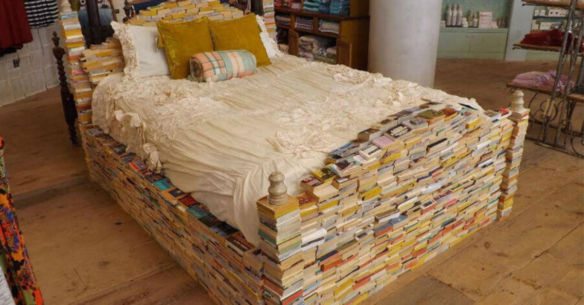 Нестандартни мебели за спалня от рециклирани суровини