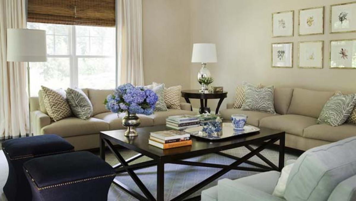 Втори вариант: мебелите са подредени в кръг