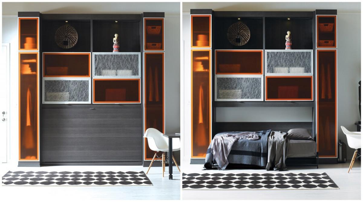 Сгъваеми легла като част от функционални модули