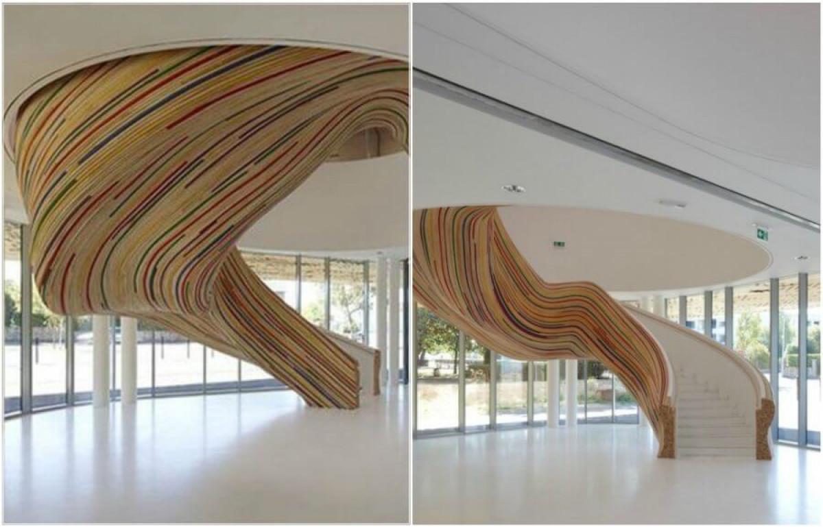 По уникалните вътрешни стълби на изкуството