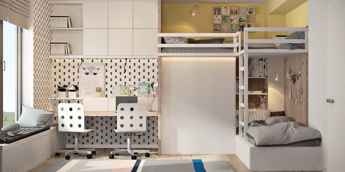 Детска стая на тавана