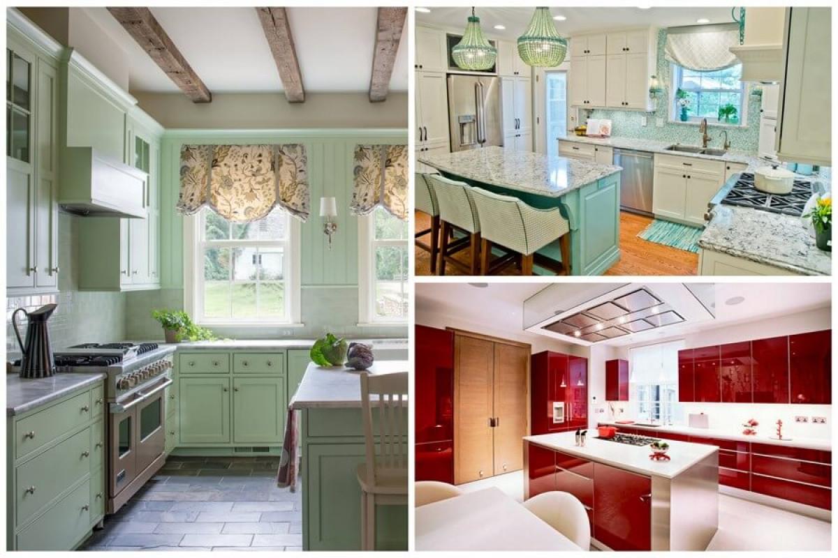 Кухненският плот е в тон с кухненския гръб