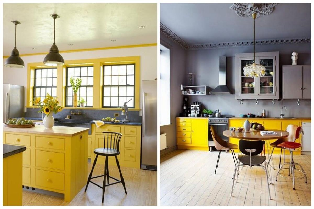 Кухня със слънчеви нотки и комфорт