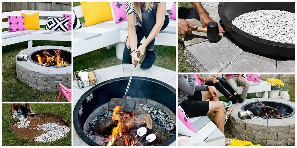 Как сами да си направите огнище в 4 лесни стъпки