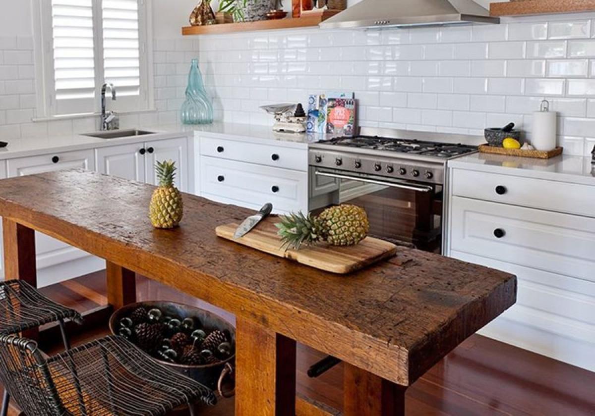 Рустик плот като перфектен акцент в кухнята