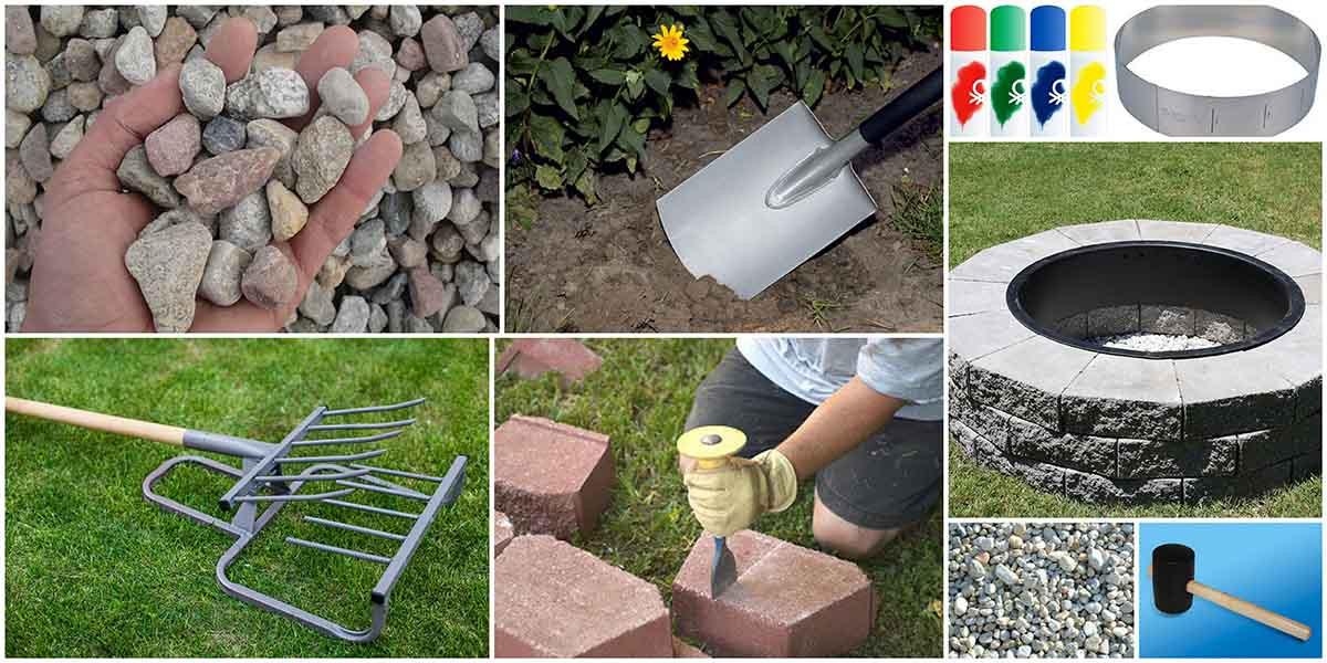 Какво ще ви е необходимо за направата на огнището?