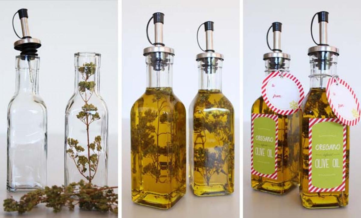 Бутилки с ароматен зехтин