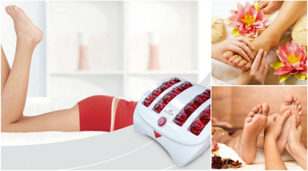 Поглезете уморените крака с масажор за стъпала!