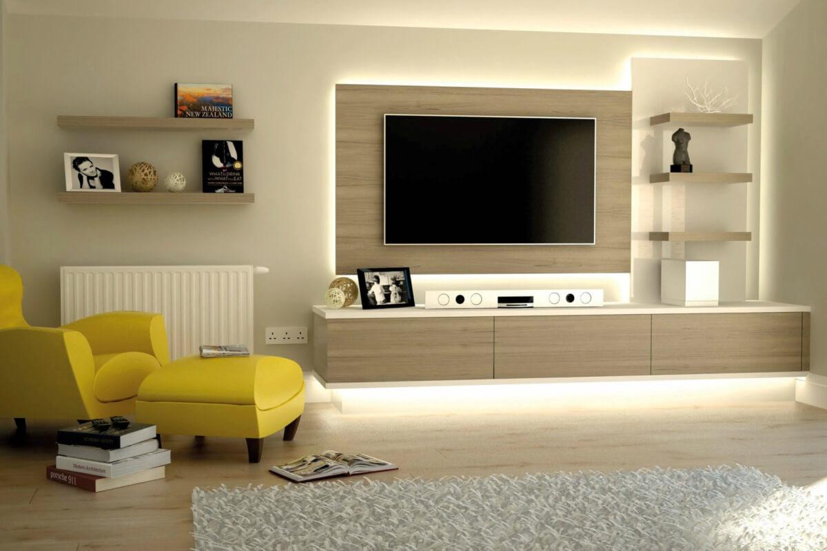 Разчупена конструкция, която ще освежи дневната