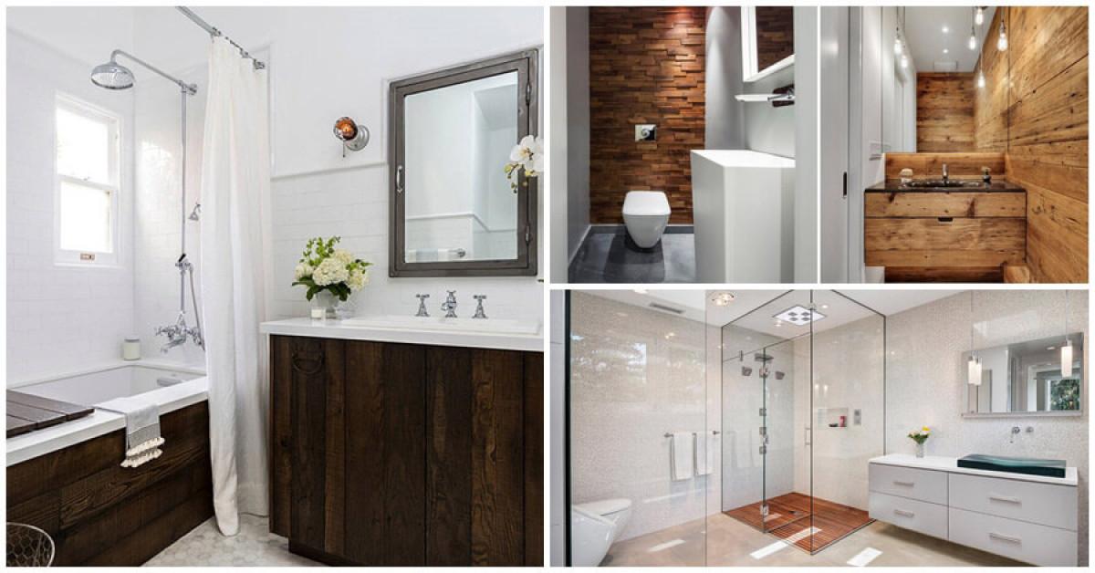 Специалистите съветват: да рискуваме ли с елементи от дърво в банята?