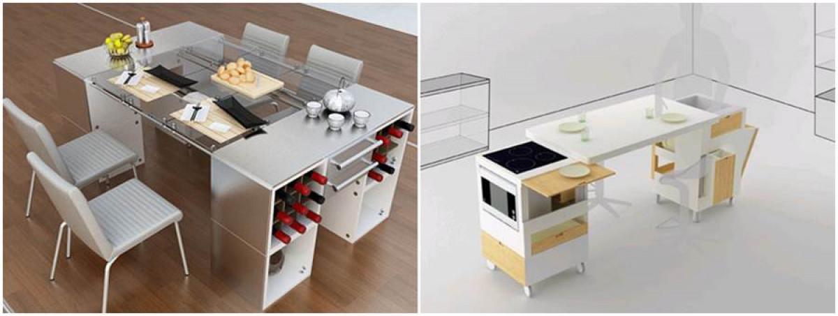Идеалните маси за малки кухни