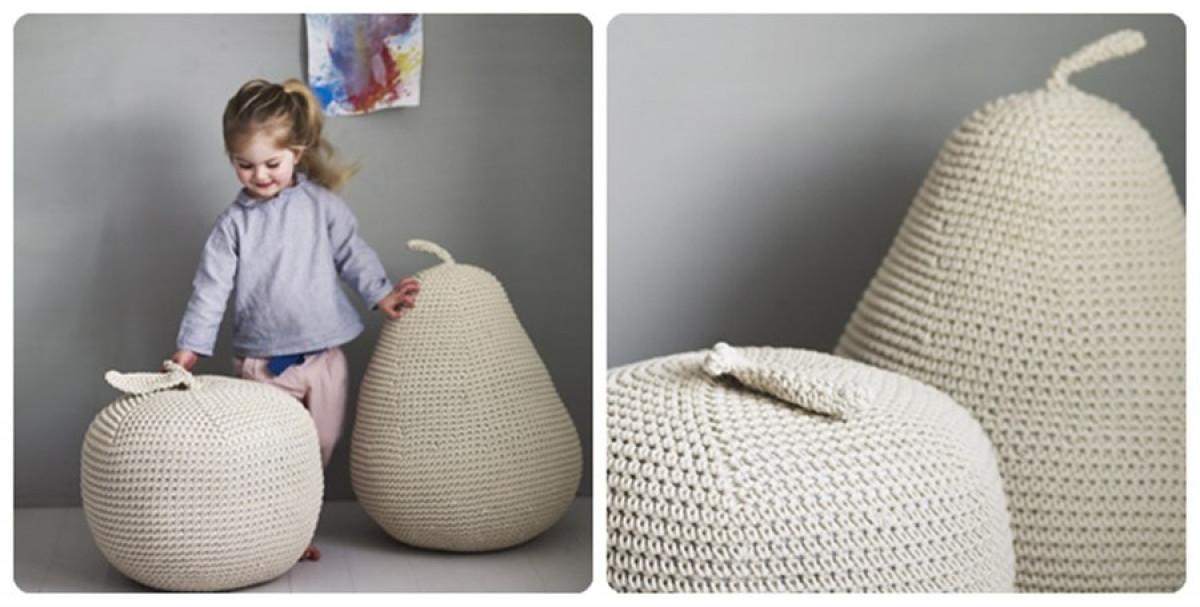 Табуретки с форма на плодове