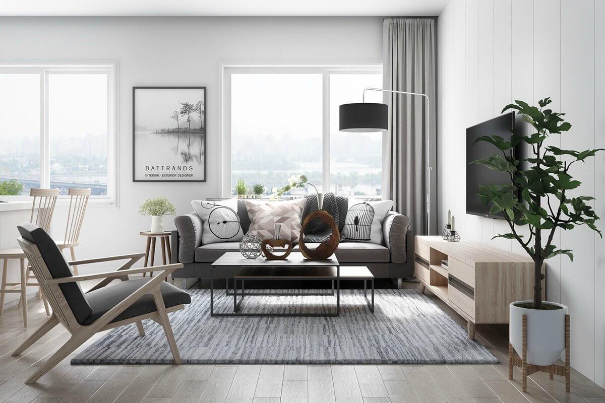 Изберете подходящо място за шкафа в дневната