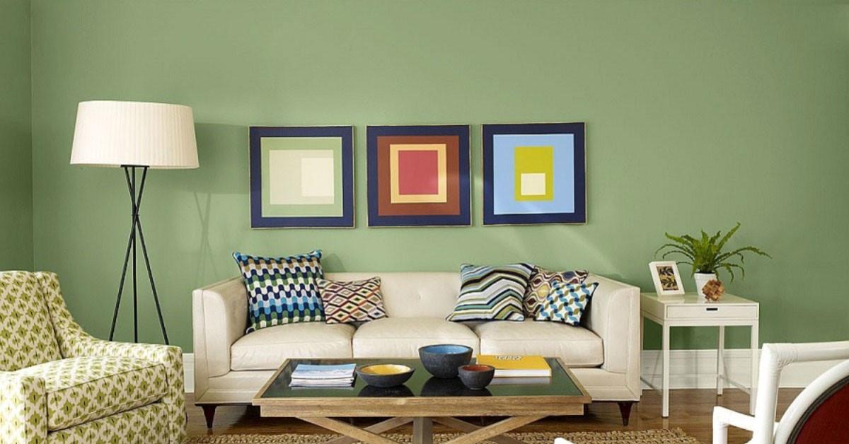 Кои са модерните цветове в дневната през това лято