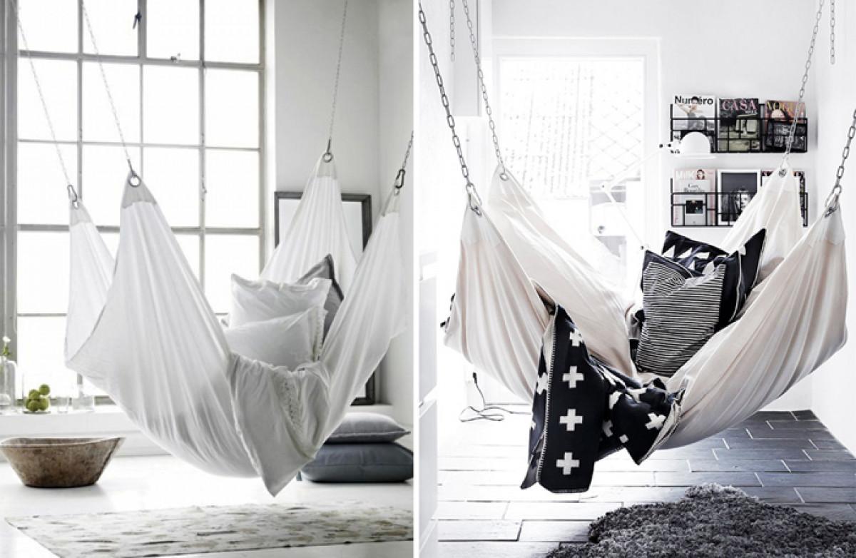 Хамакът придава стил в интериора