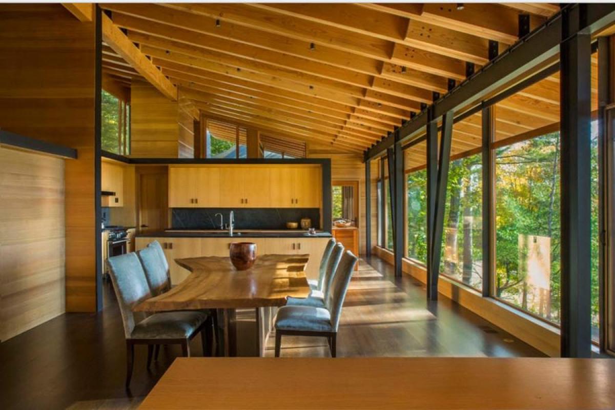 Стил кънтри с модерни елементи - добро решение за цялостния интериор