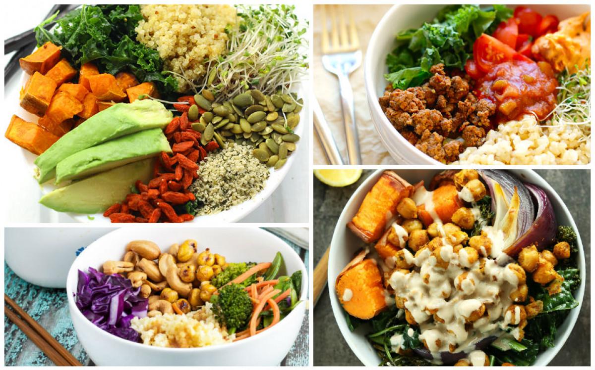 Чудни кулинарни композиции в купичка за любителите на здравословна и пъстроцветна храна