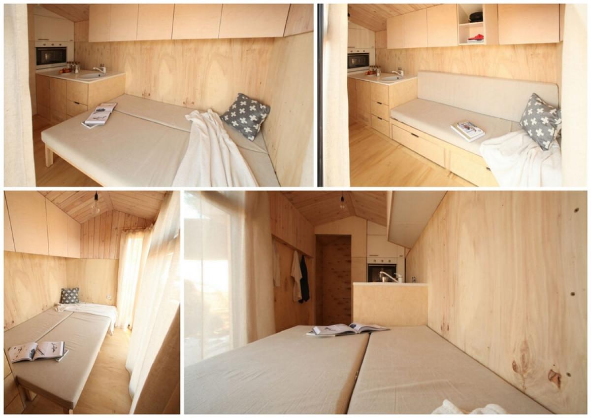 Дневна и спалня в едно в Колелиба-та