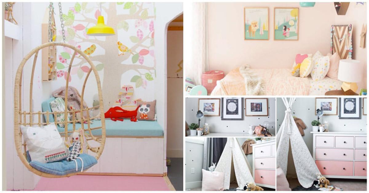 Детски стаи в пастелни цветове, от които да почерпите вдъхновение