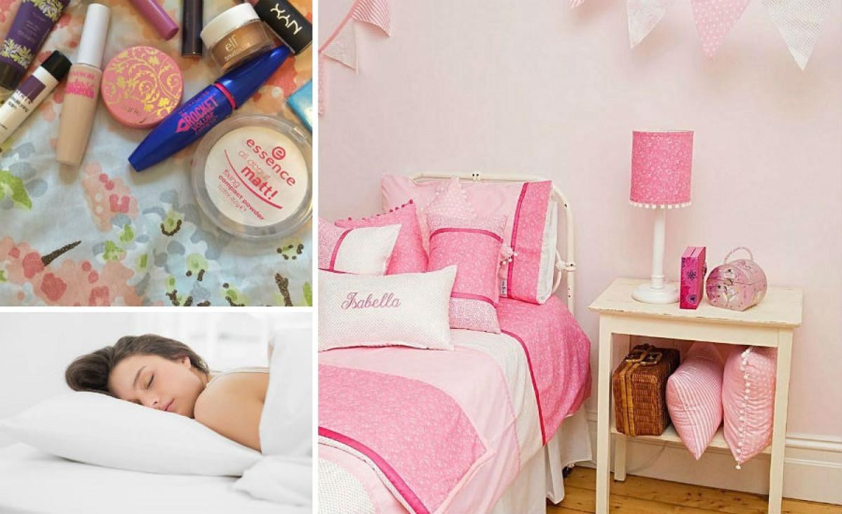 5. Носите грим в леглото