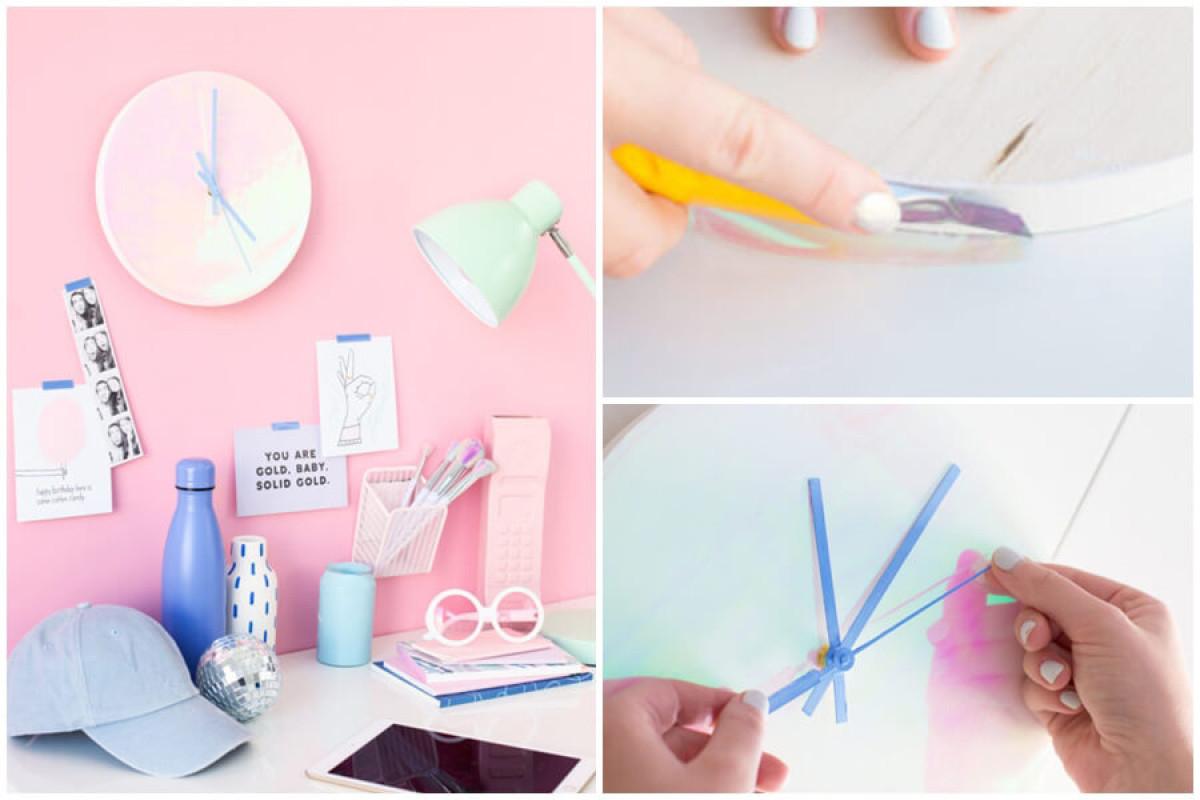 Направете стенния часовник по-цветен и интересен