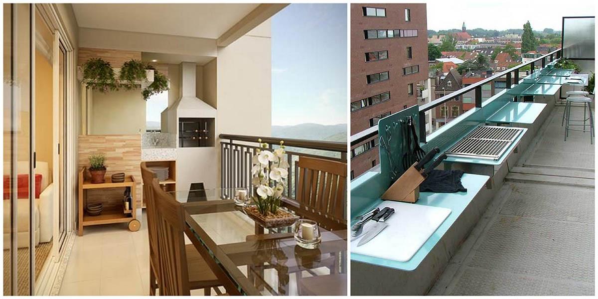 Балконът е и чудесно място за скара