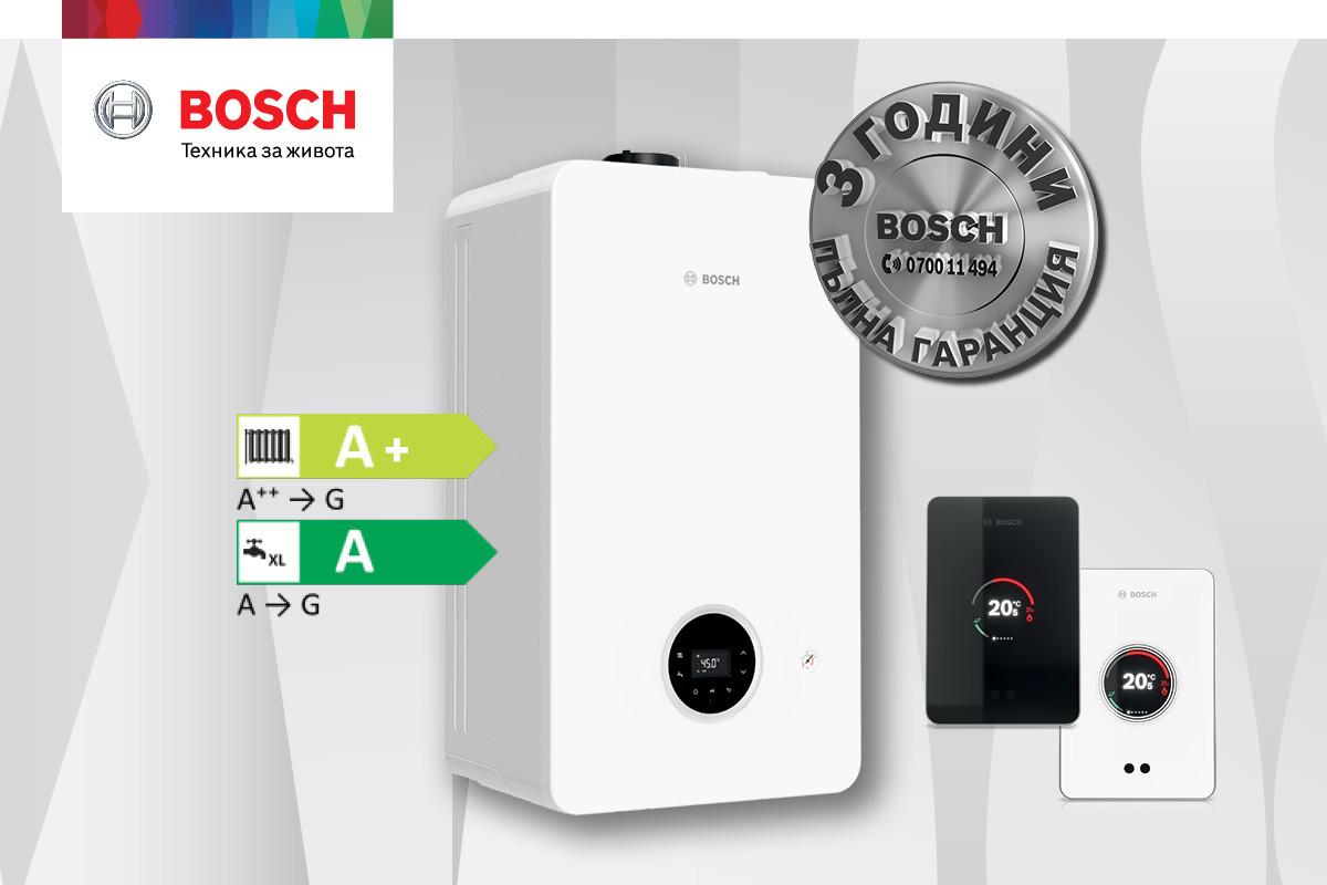 Ефективност А+ за газов котел?