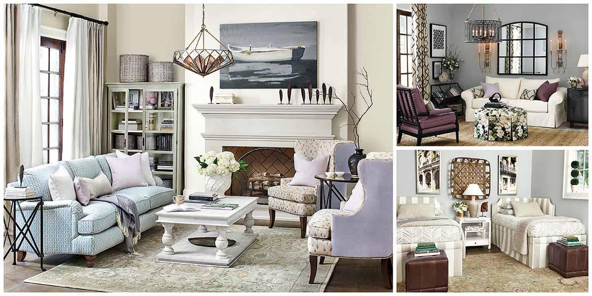 1. Започнете с картина и килим