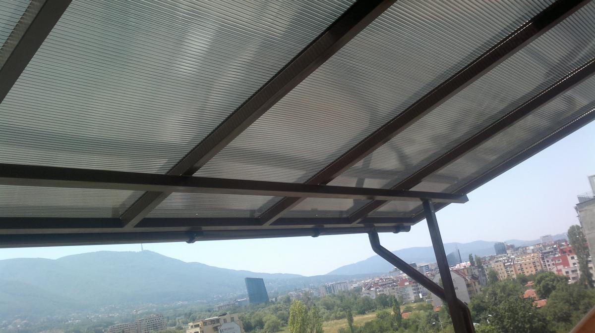 Козирка поликарбонат