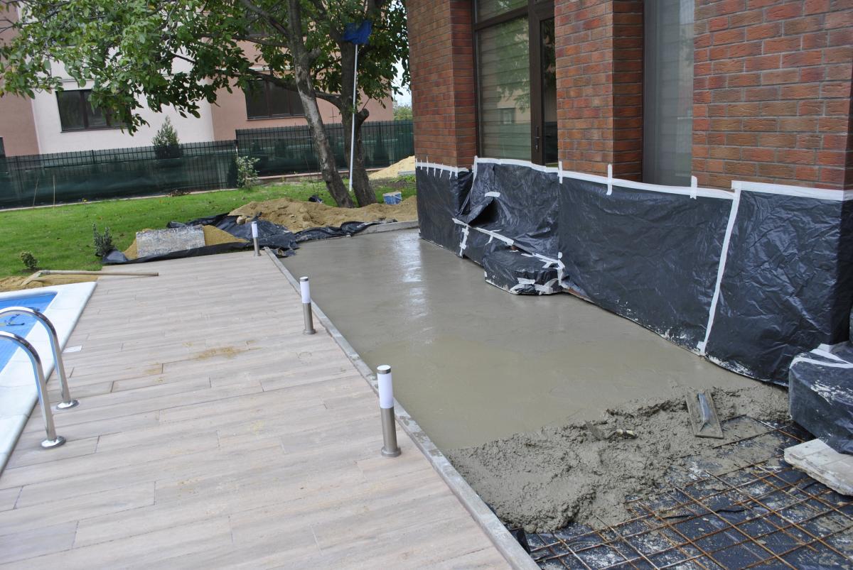 Изграждане на тротоари 4