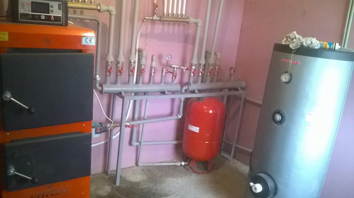 палетен котел