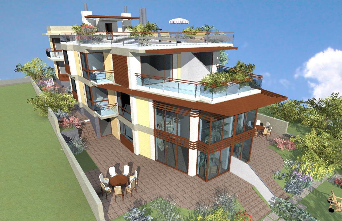 Изглед от юг