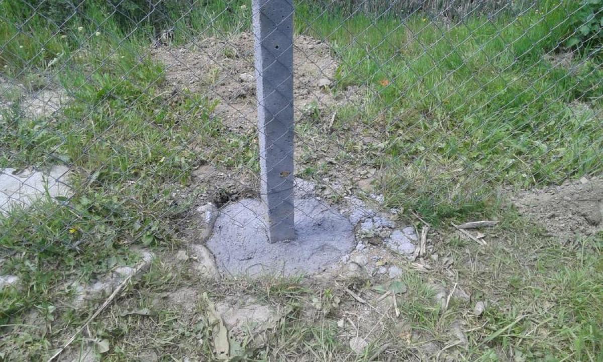 Ограда с мрежа