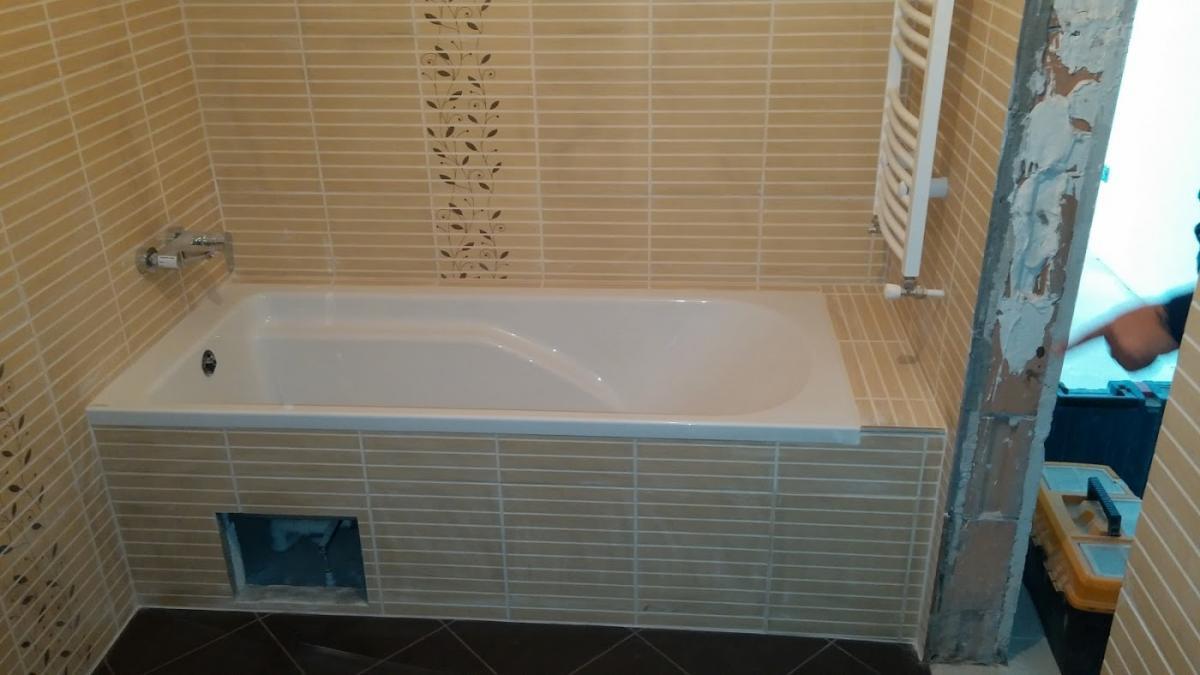 Монтаж на вана за вграждане