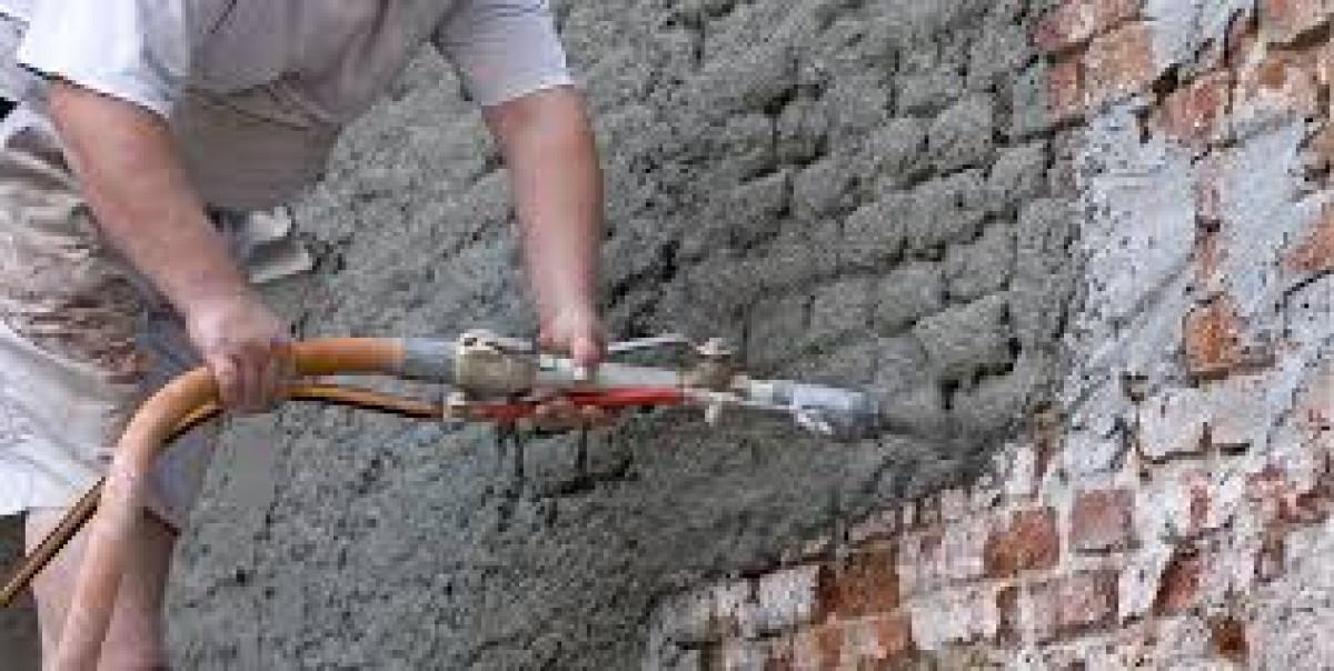 Полагане на - гипсова и вароциментова мазилка 2