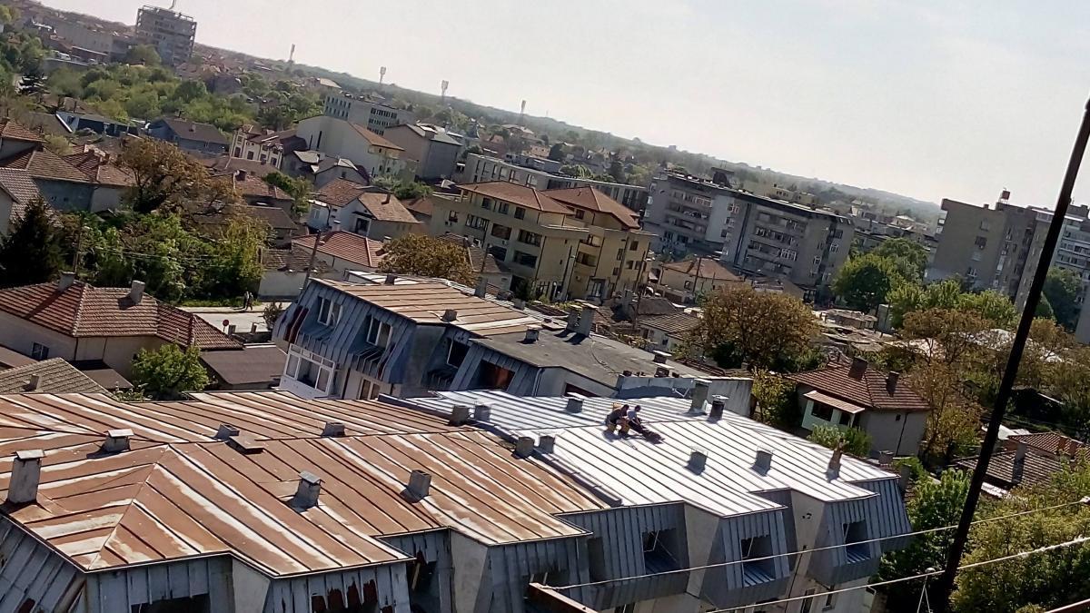 Хидроизолация с машина