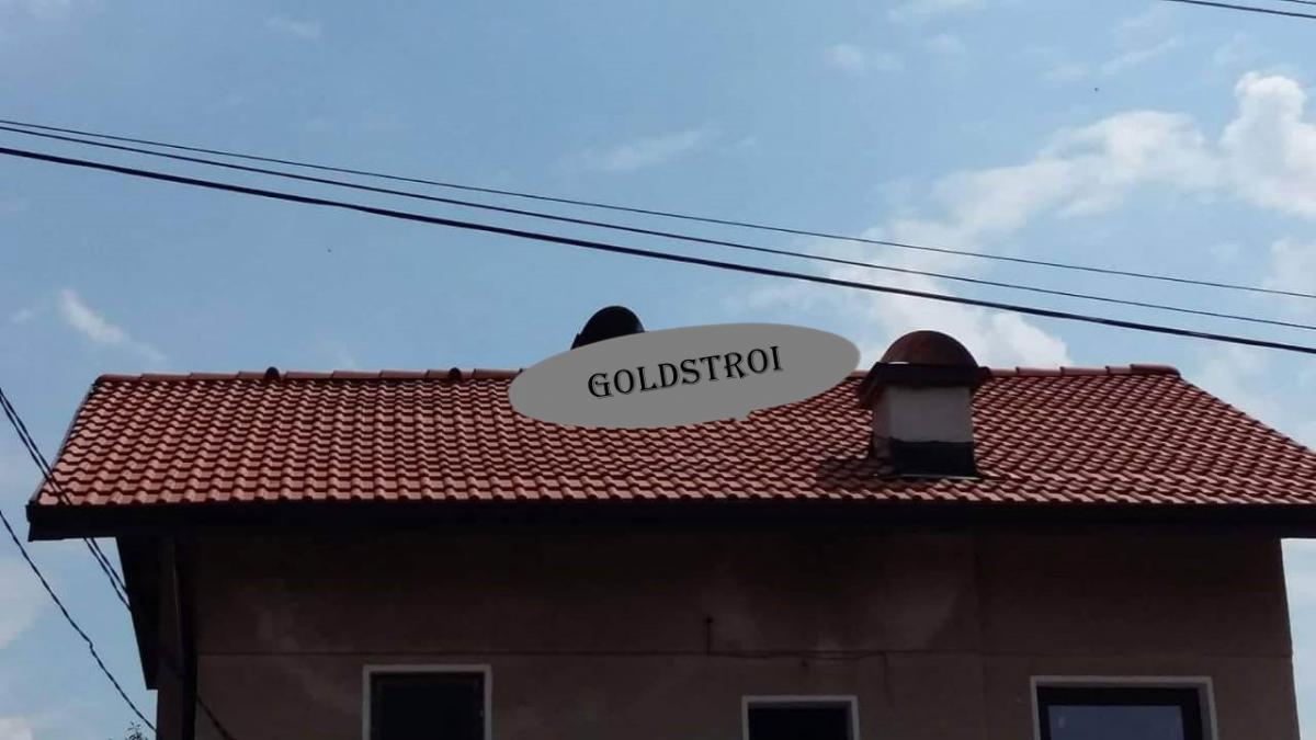 Ремонт на двускатен покрив с Брамак гр. Кюстендил