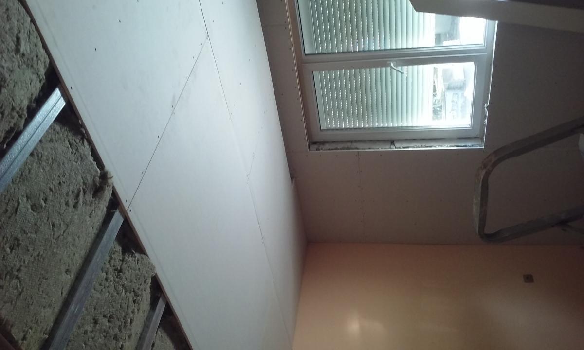 гипсо картон и. шпакловка