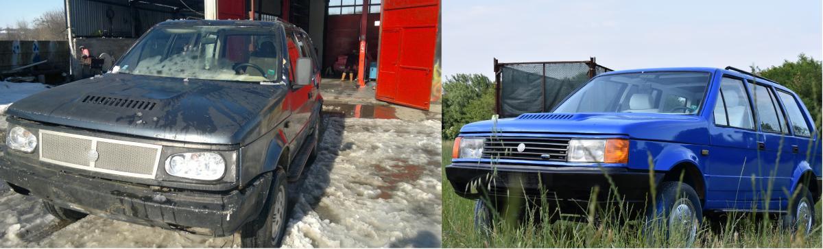 реставрация на ФИАТ РЕЙТОН