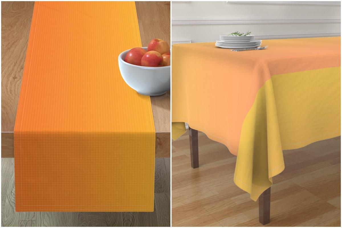 Покривка за маса в стил омбре